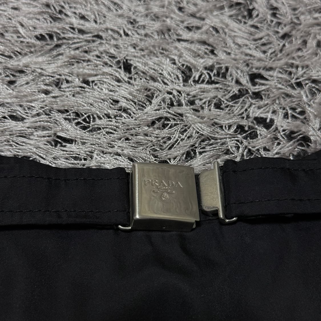 프라다 90s 아카이브 벨티드 스커트 S 상품이미지5