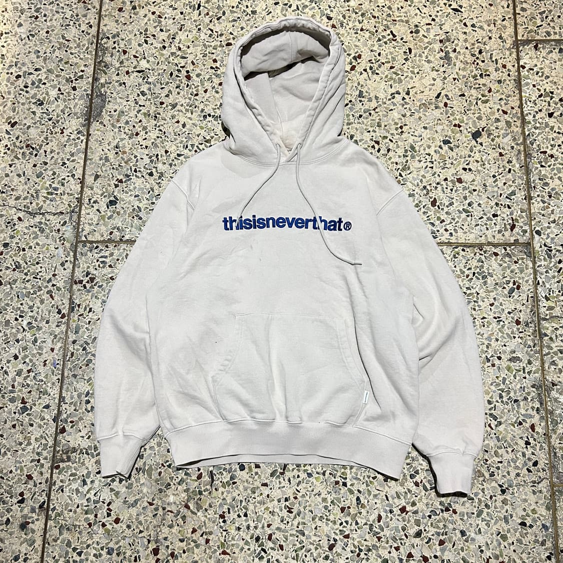 디스이스네버뎃(thisisneverthat) 화이트 후드티 상품이미지1