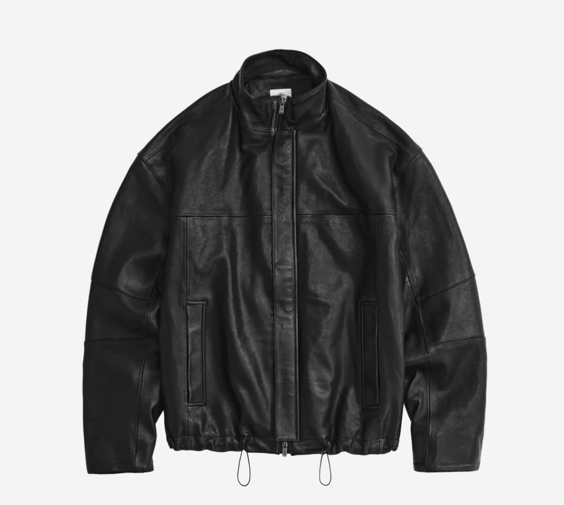 [새상품2] 폴리테루 레더파카 상품이미지1