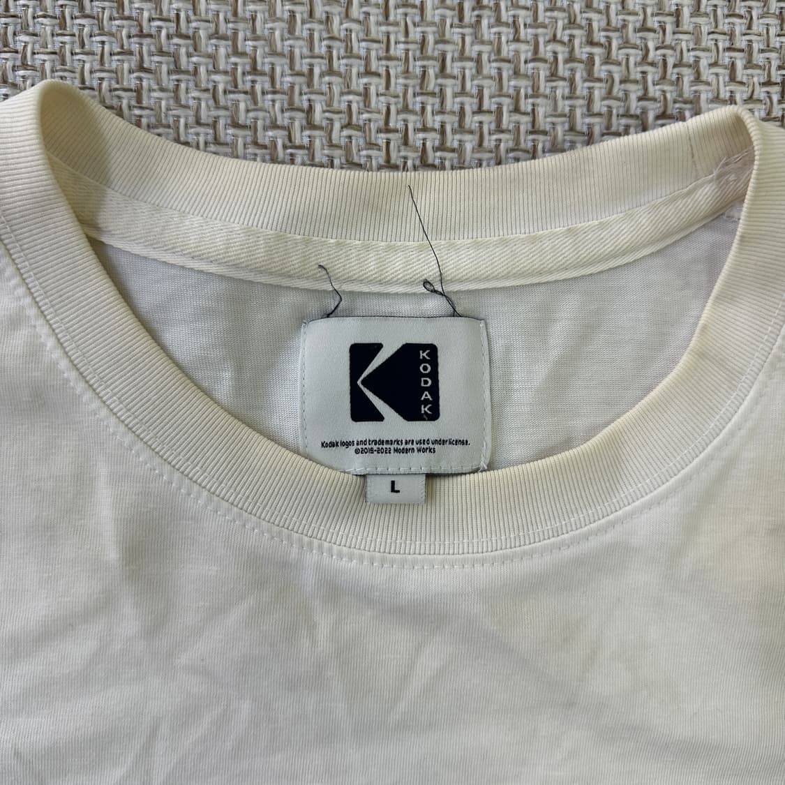 L 코닥 뷰파인더 컬러라마 반팔티 0420D 상품이미지2