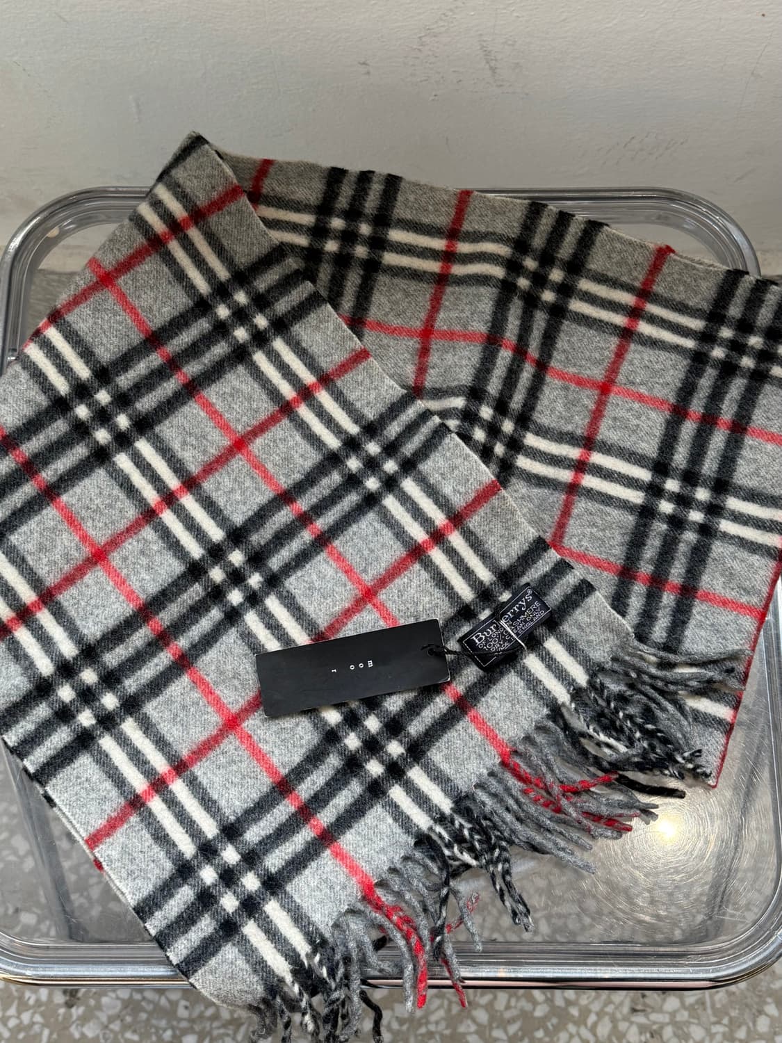 Burberry lamb wool muffler 상품이미지3