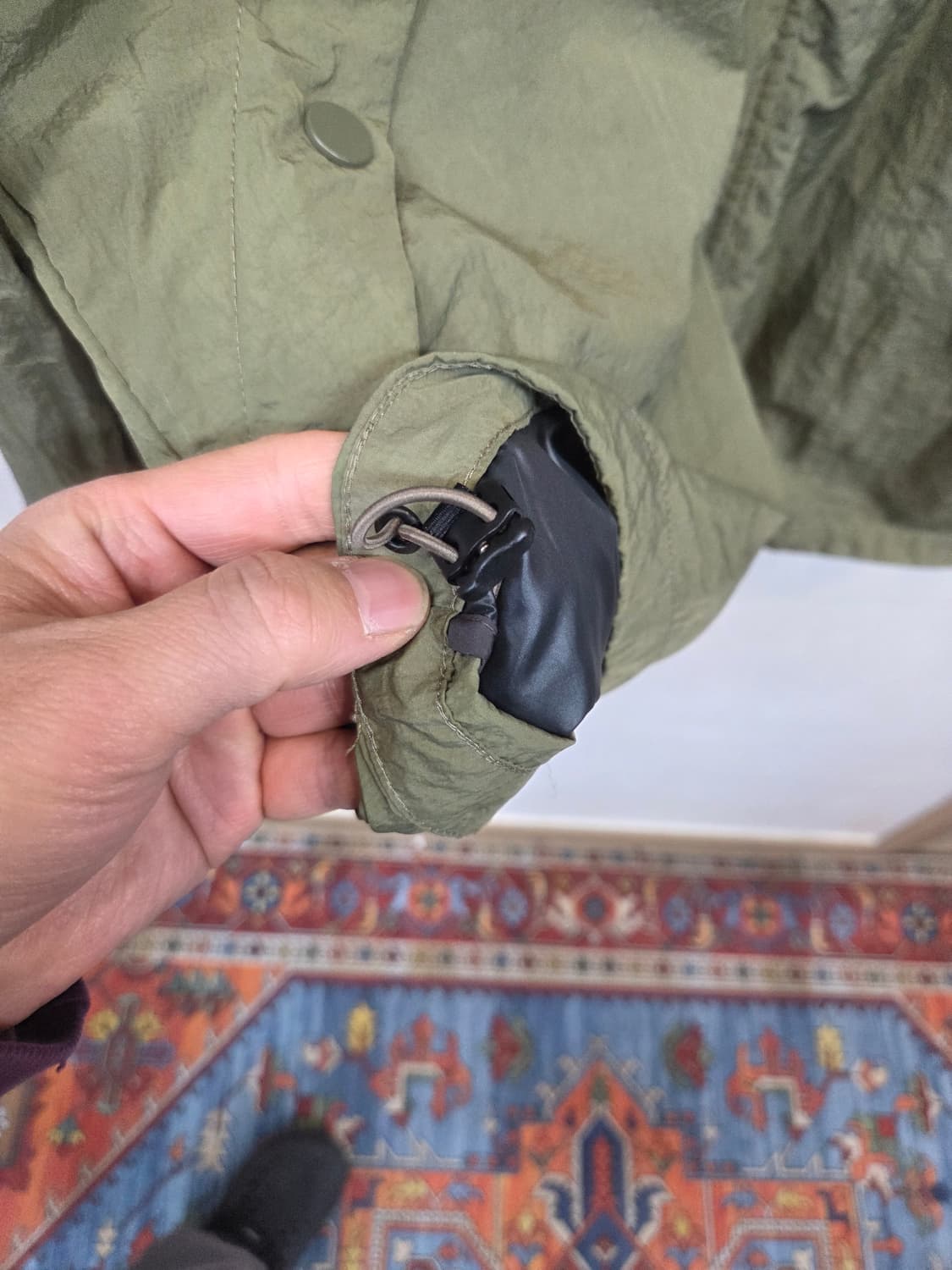 컬럼비아 나일론 경량 바람막이 후드자켓 xxl 상품이미지7