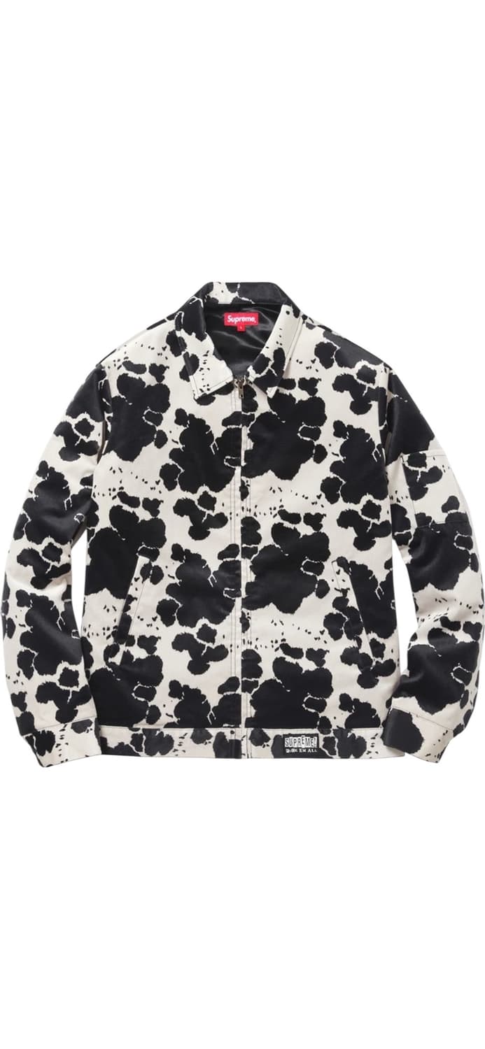 슈프림 15fw 벨벳틴 카우 워크자켓 상품이미지1