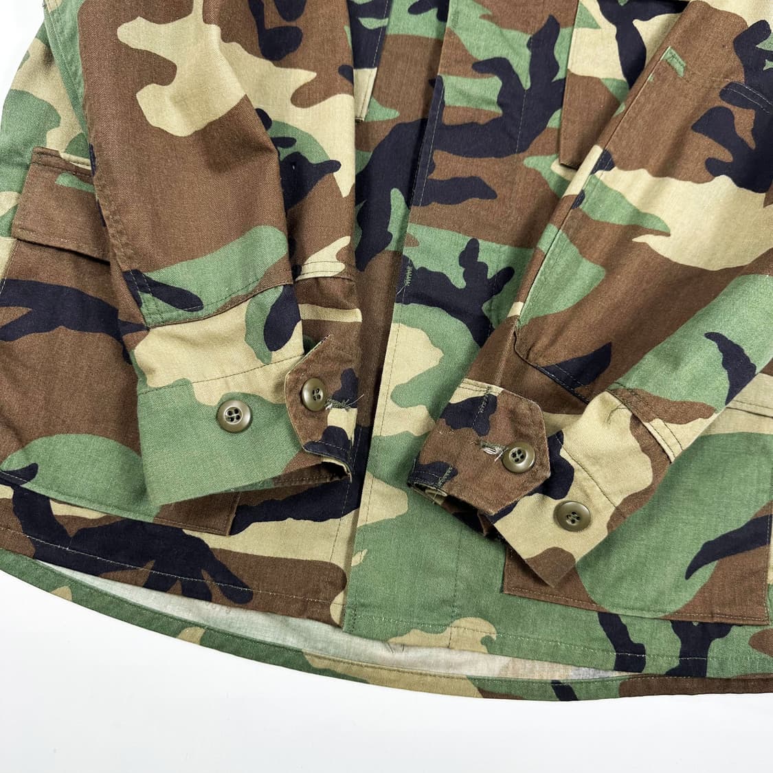 오리지널 US 밀리터리 미군 우드랜드 자켓 L-S 상품이미지4