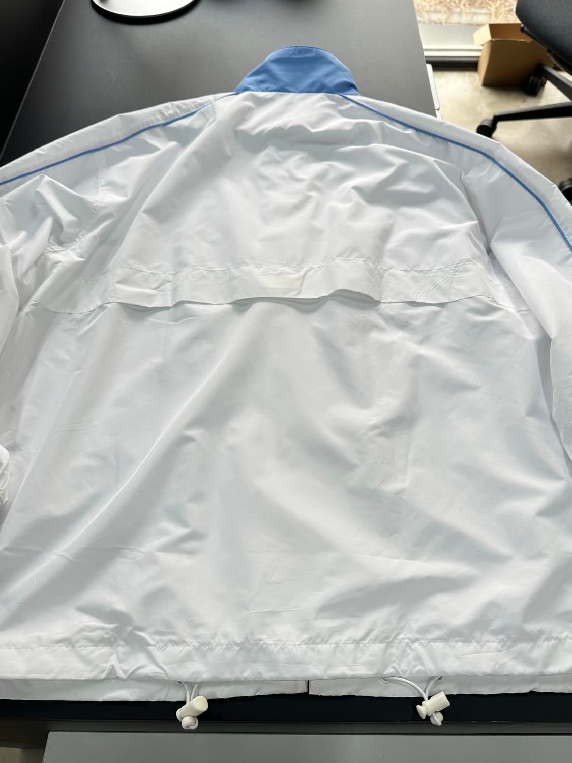 나이키 올드스쿨 스포티 윈드브레이커자켓 화이트소라 데드스탁 상품이미지5