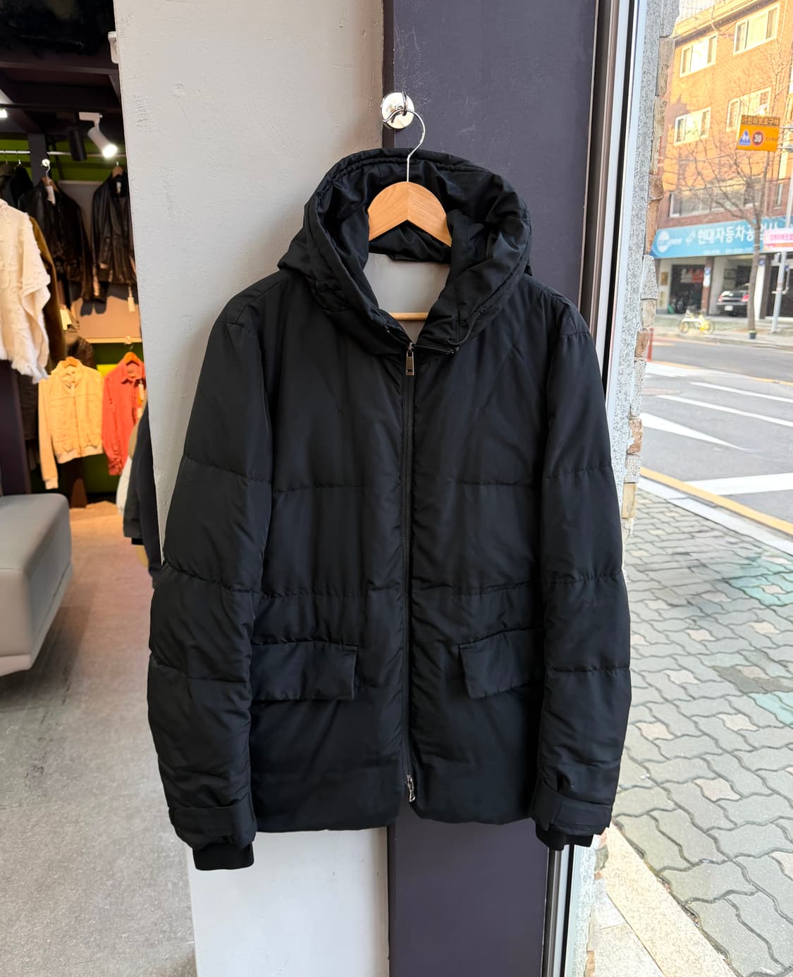 .52/ 질샌더 구스다운 후디 에센셜 패딩점퍼 상품이미지2