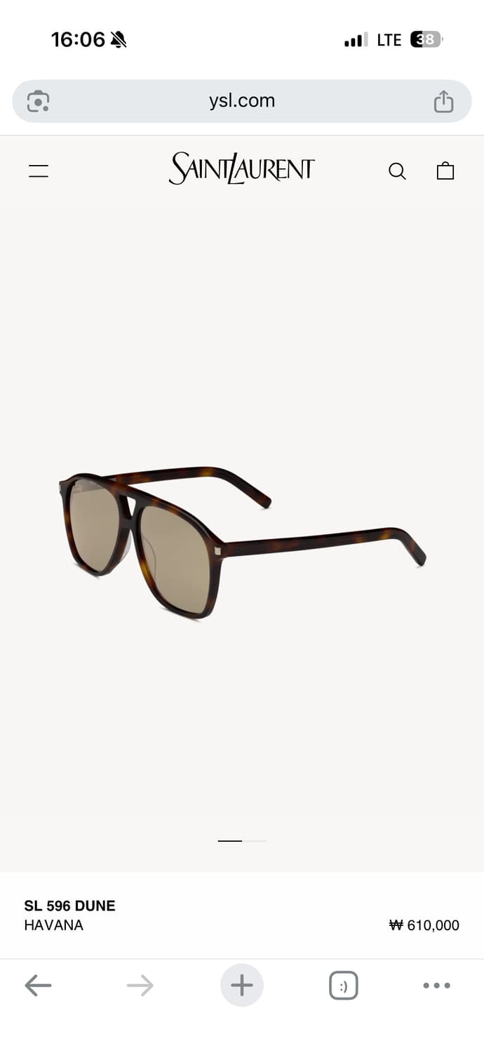 생로랑 선글라스 팝니다 상품이미지1