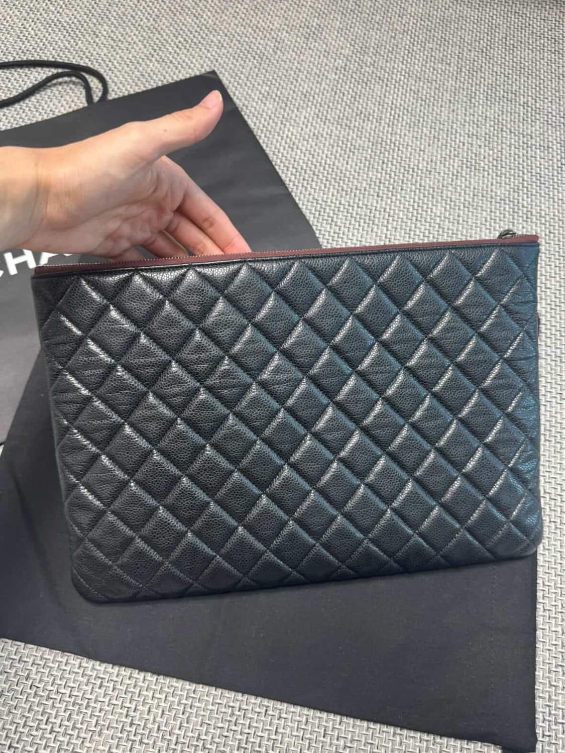 샤넬 캐비어 클러치 상품이미지7