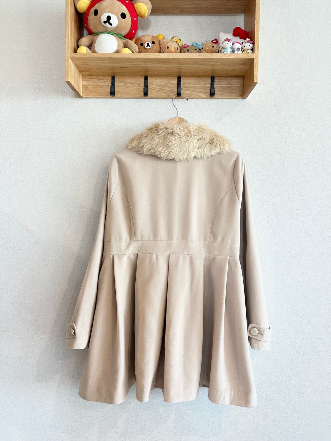 jpn 하구미 스즈코 모리걸 히피 갸루 괴짜 코트 패딩 등 아우터세일 상품이미지3