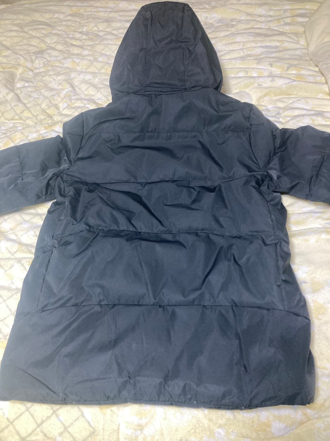 다이나핏 덕다운 숏패딩 블랙 상품이미지3