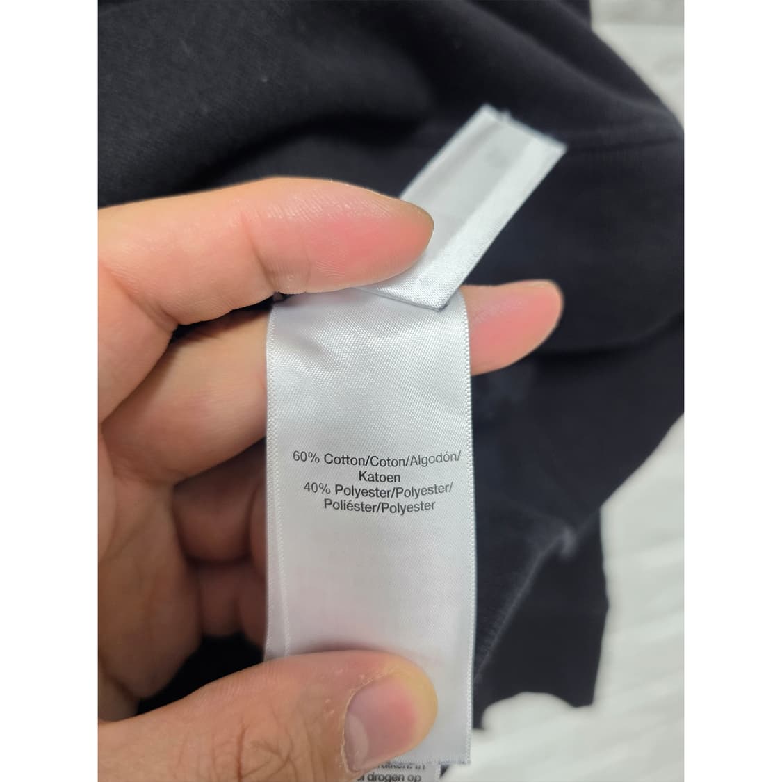 택포// DKNY Sport 블랙 맨투맨 M 상품이미지3