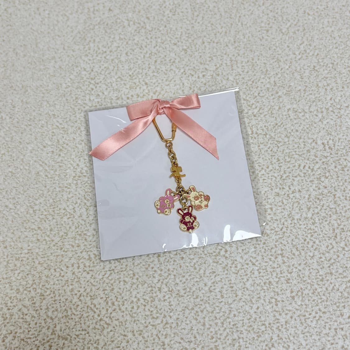 (정품) 꾸레쥬 토끼 금장 키링 상품이미지9