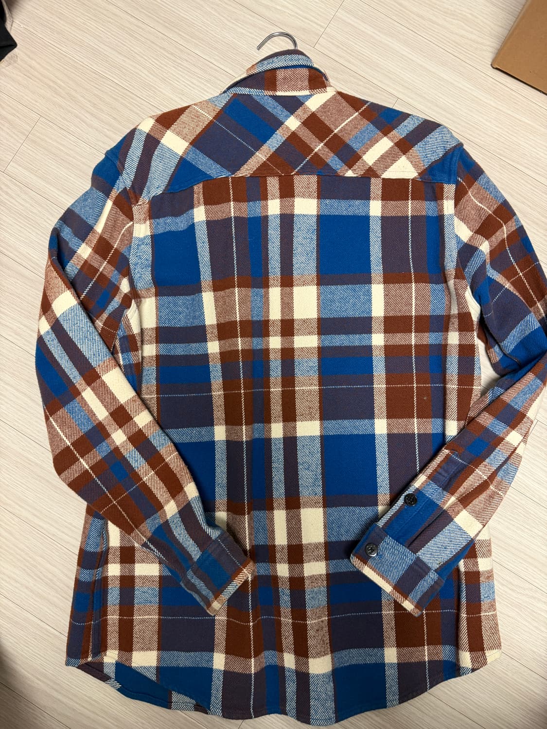 슈프림 플란넬셔츠 라지 상품이미지4