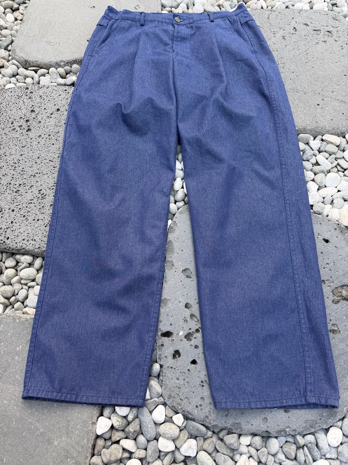 1990s LE CEDRE DENIM FRENCH 데님 프렌치 와이드팬츠 상품이미지4