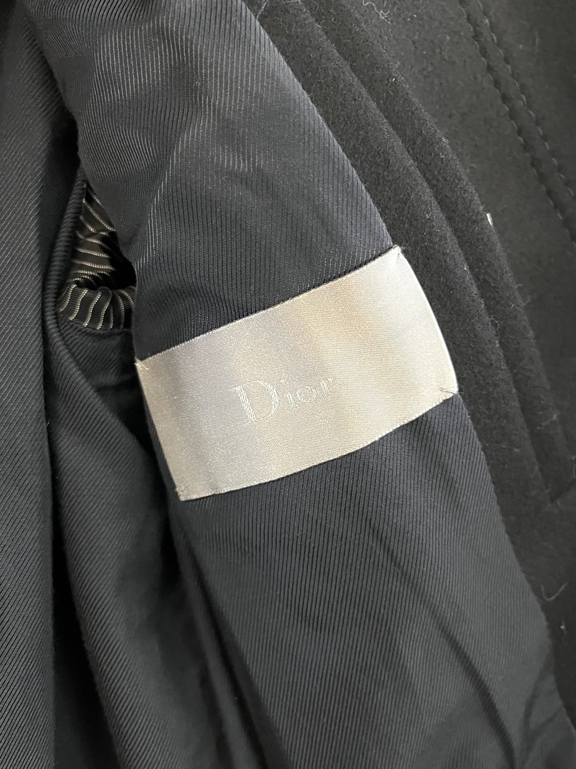 디올 옴므 06FW 에디 슬리먼 나폴레옹 더플 봄버 자켓 상품이미지6