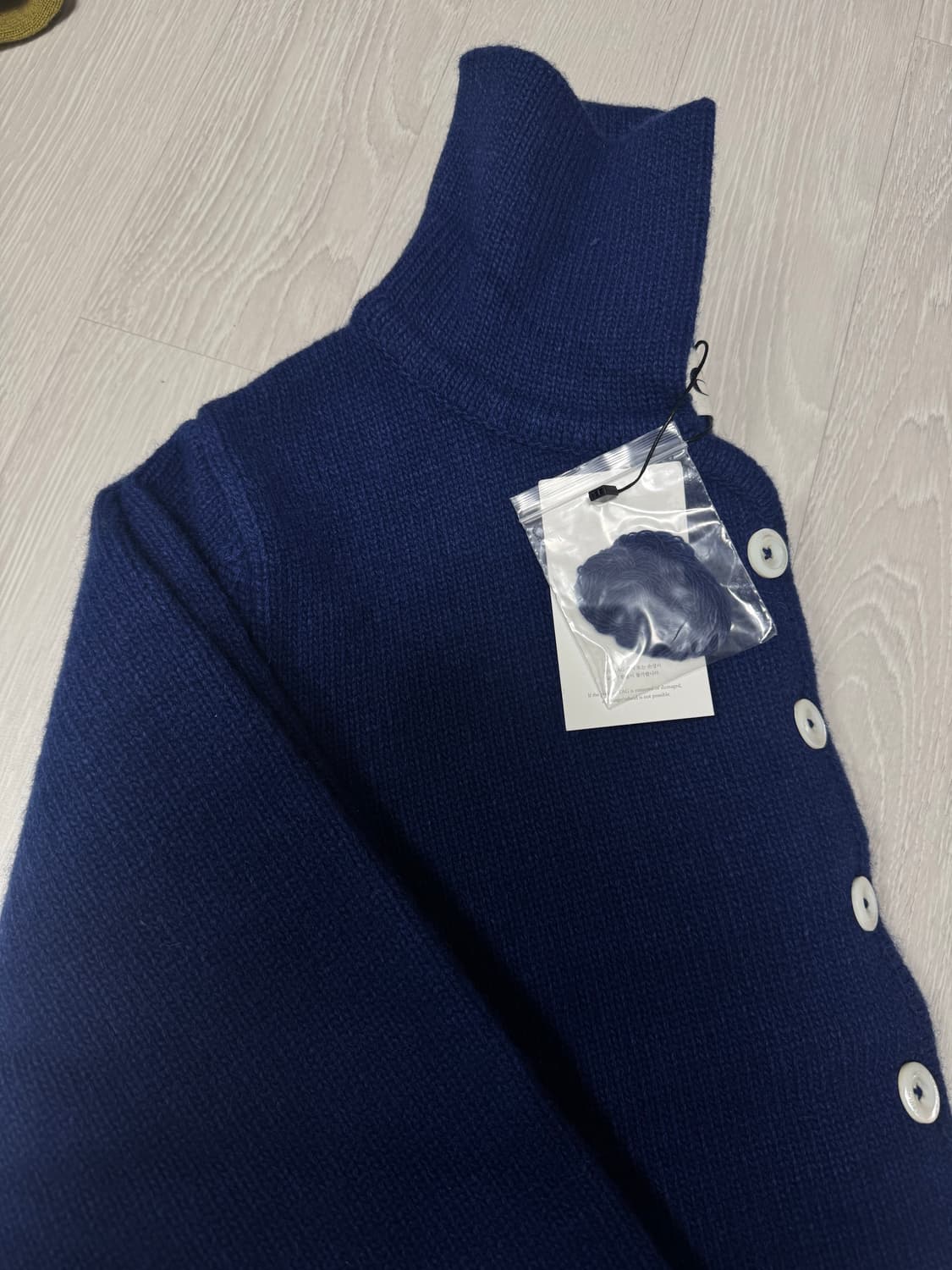 [새상품]샵게드 ged 메리 가디건 블루 34사이즈 상품이미지7