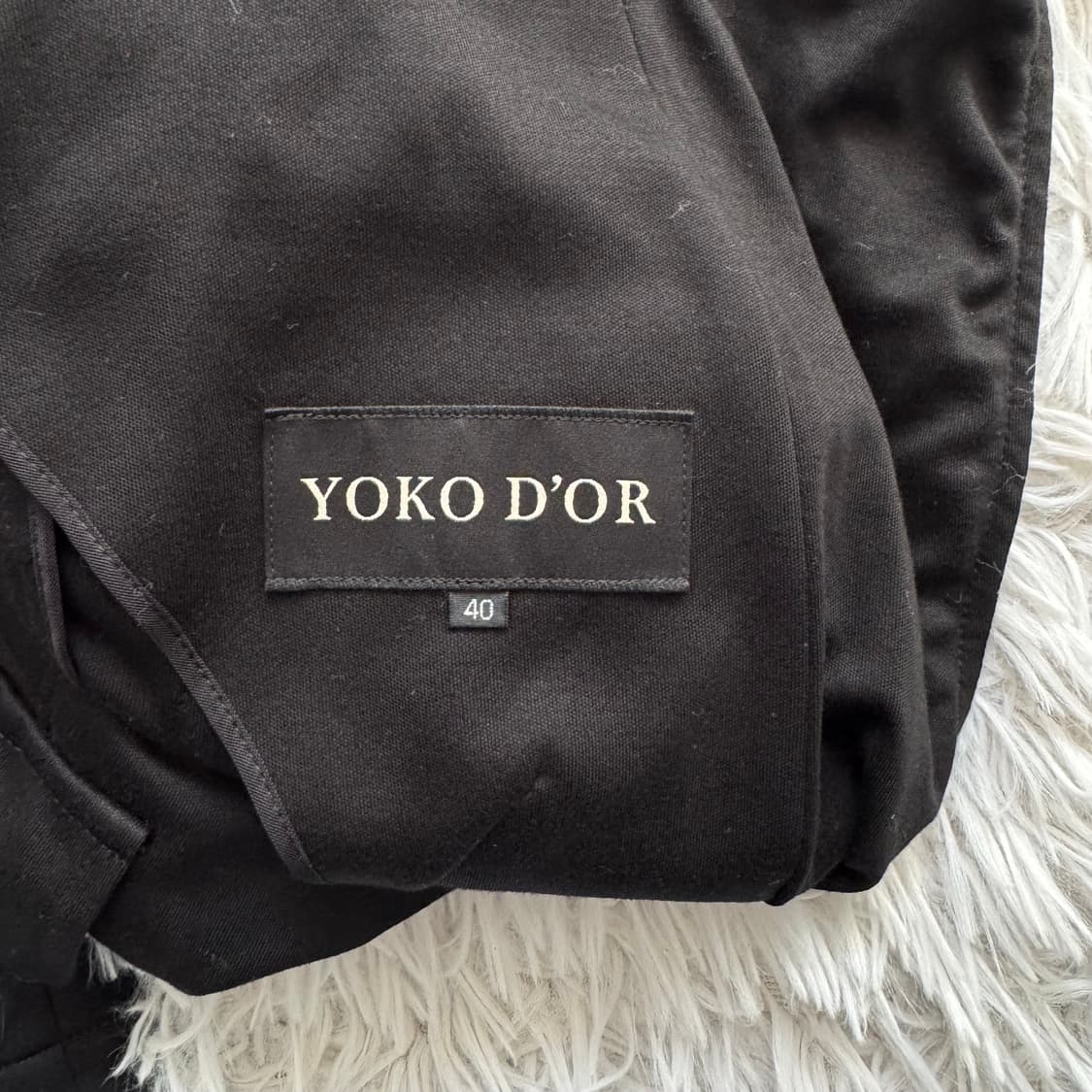 YOKO DOR 일본빈티지 y2k 자켓 빈티지자켓 블레이저 m 40 상품이미지5