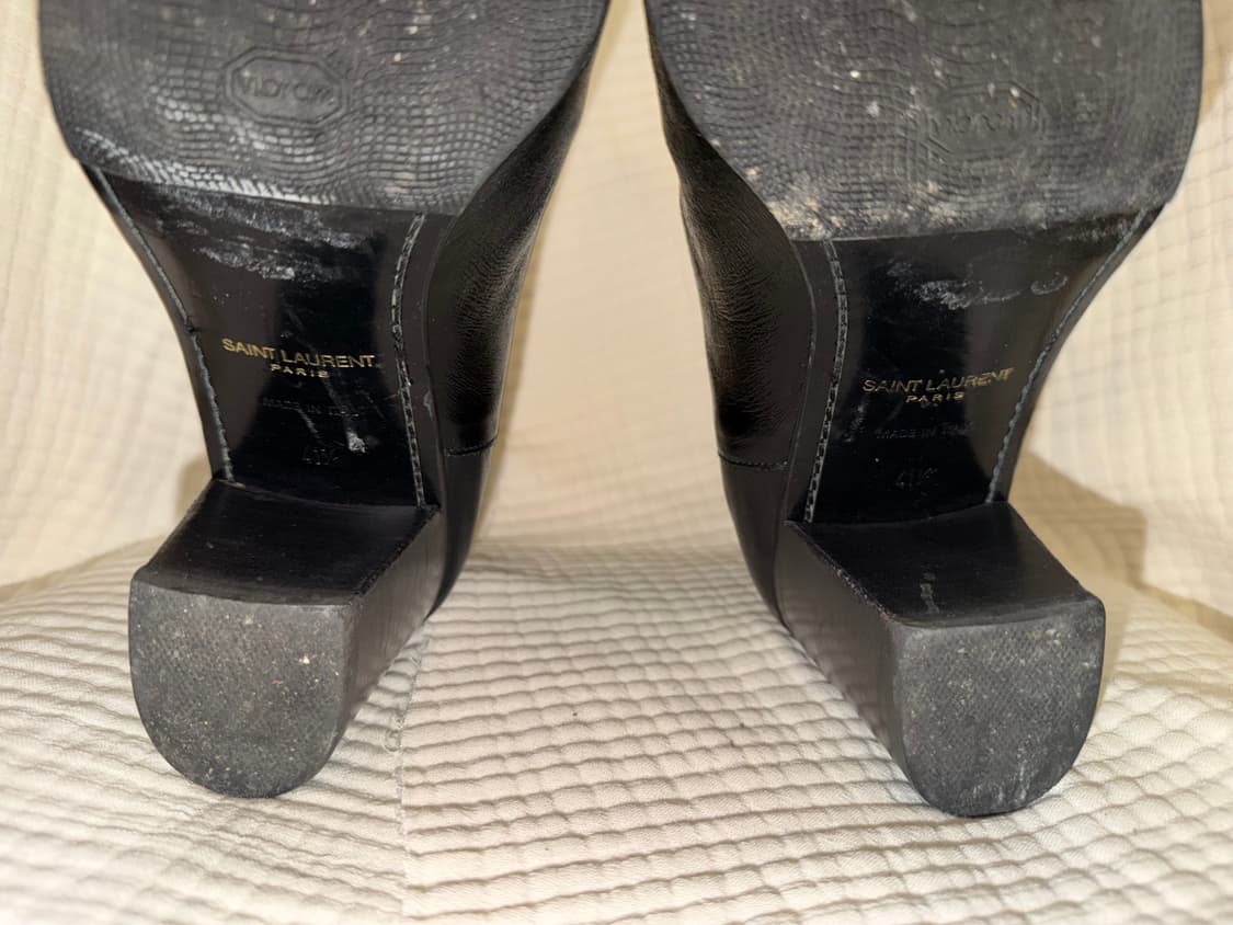 생로랑 85mm 앵클 크링클 부츠 상품이미지6