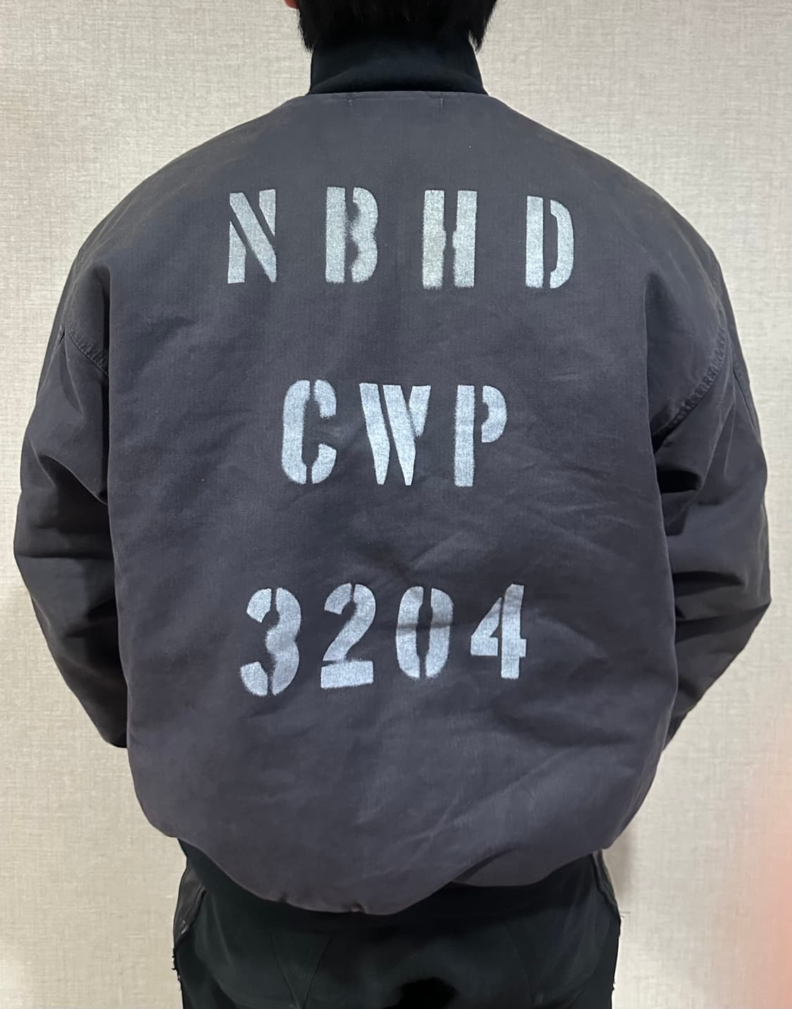 네이버후드 덱자켓 블랙 L사이즈 상품이미지2