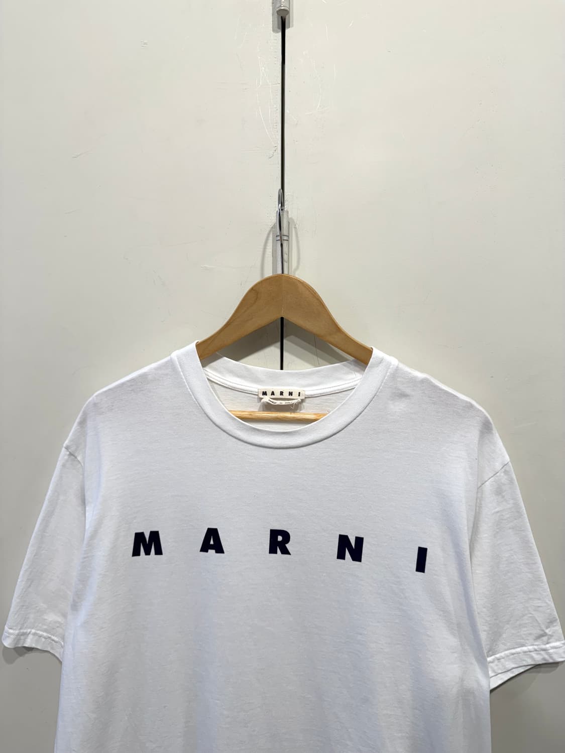 MARNI 마르니 로고 반팔 티셔츠 상품이미지3