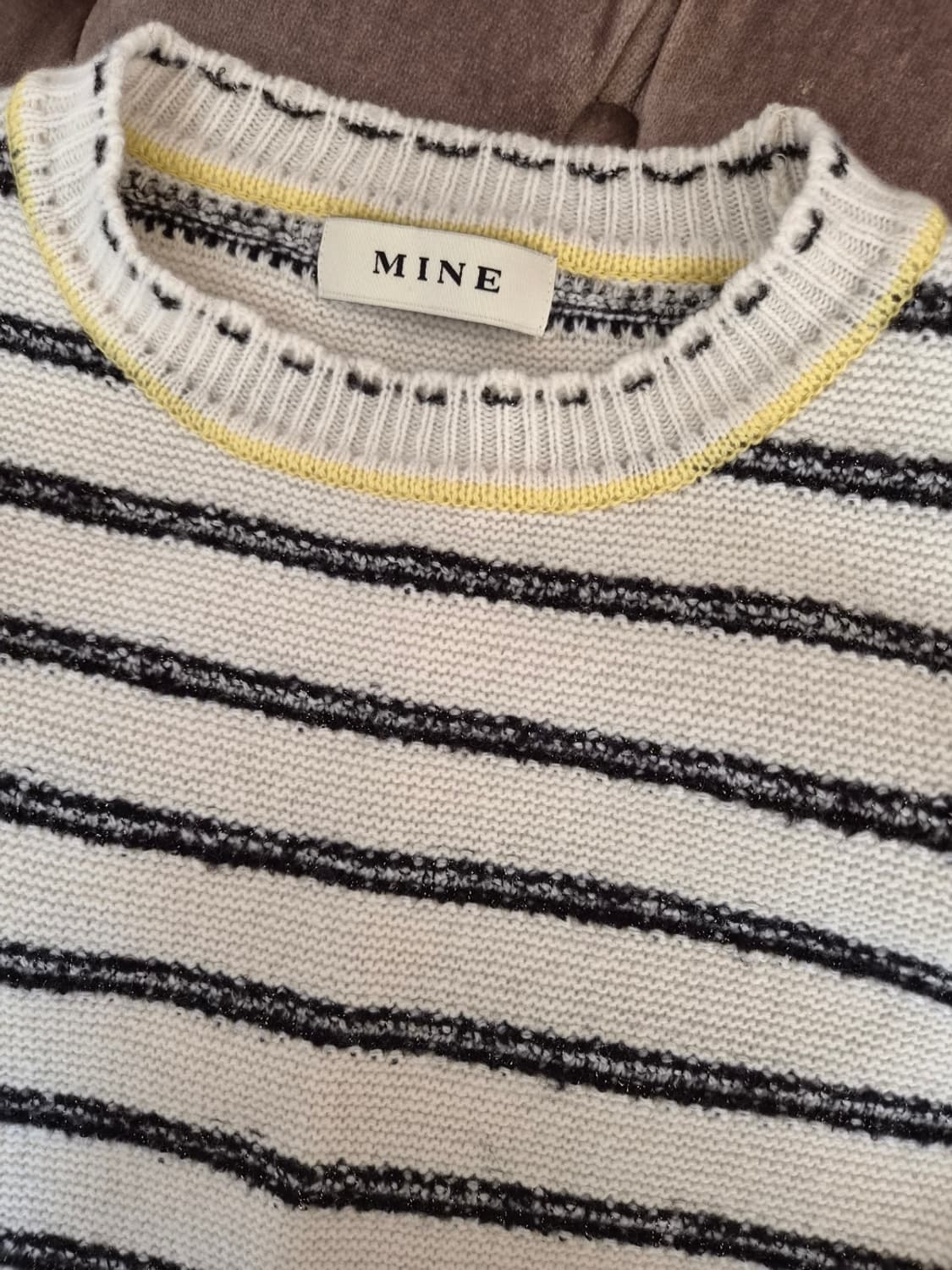 마인 여성 라운드울캐시미어니트 90사이즈 상품이미지6