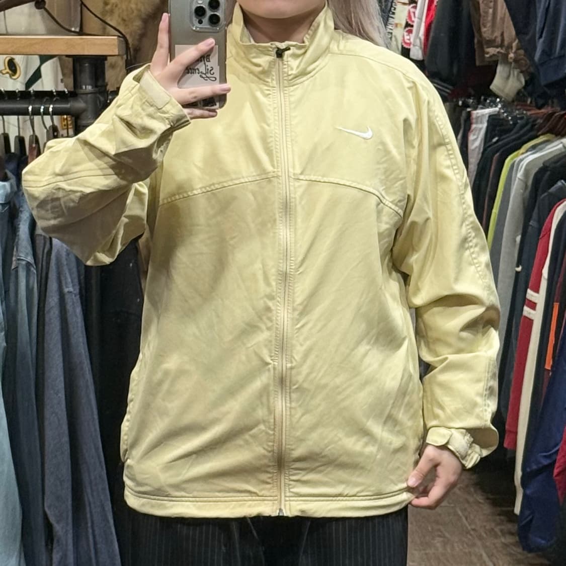 [HI] 나이키 바람막이 베이지  상품이미지2