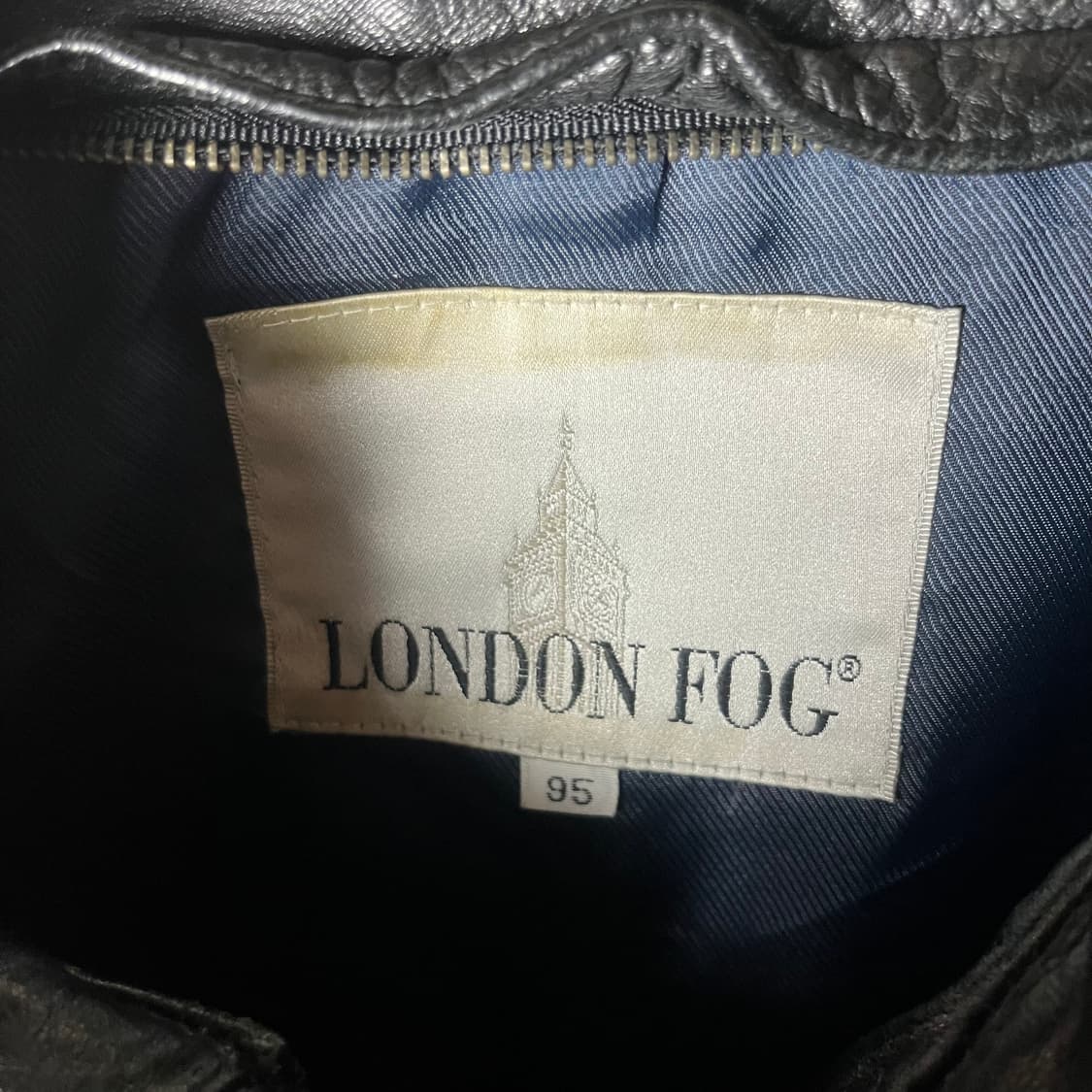 [London Fog] 90's 런던포그 램스킨 카코트 상품이미지5