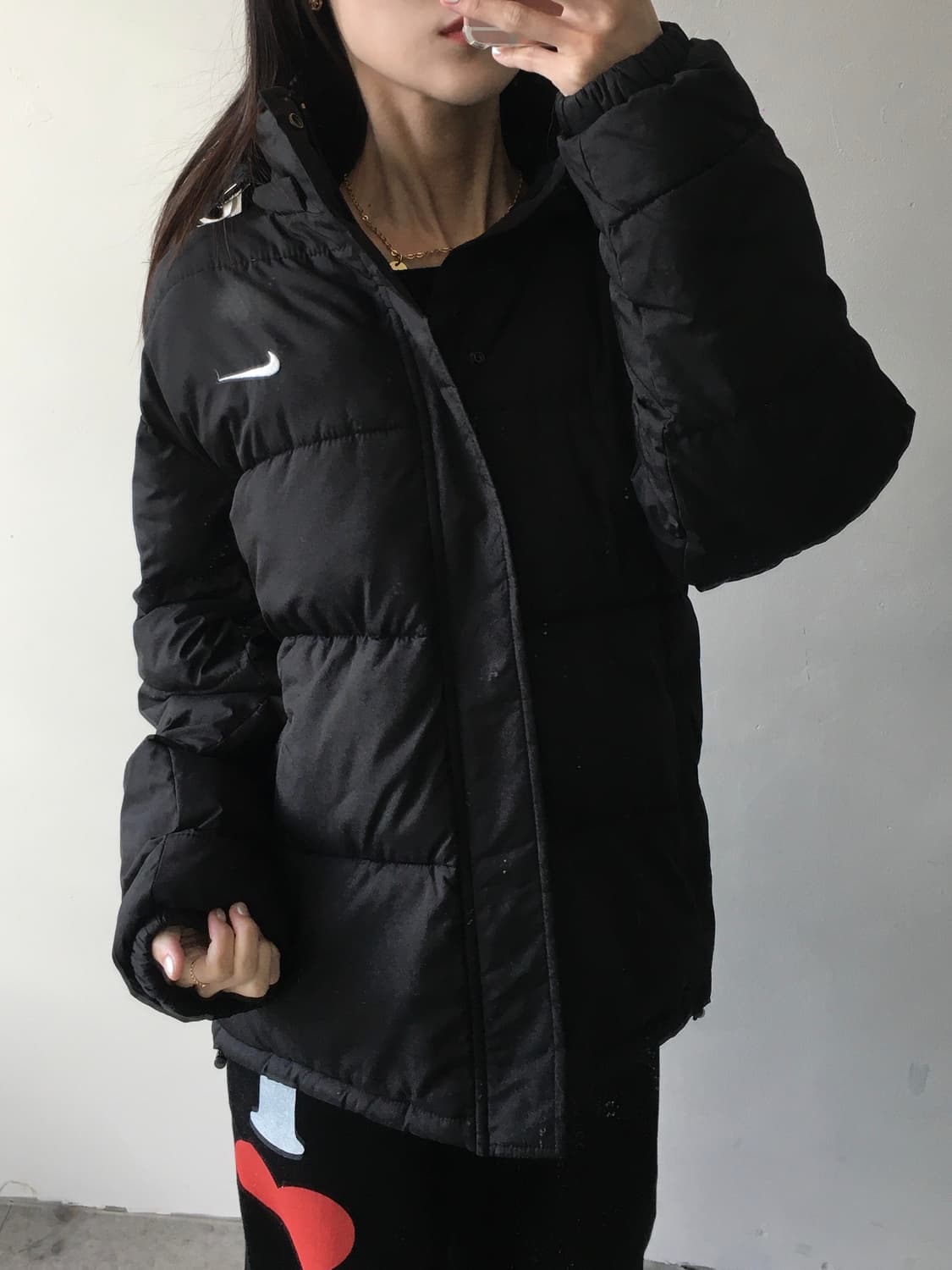 나이키 가슴로고 패딩자켓 상품이미지1