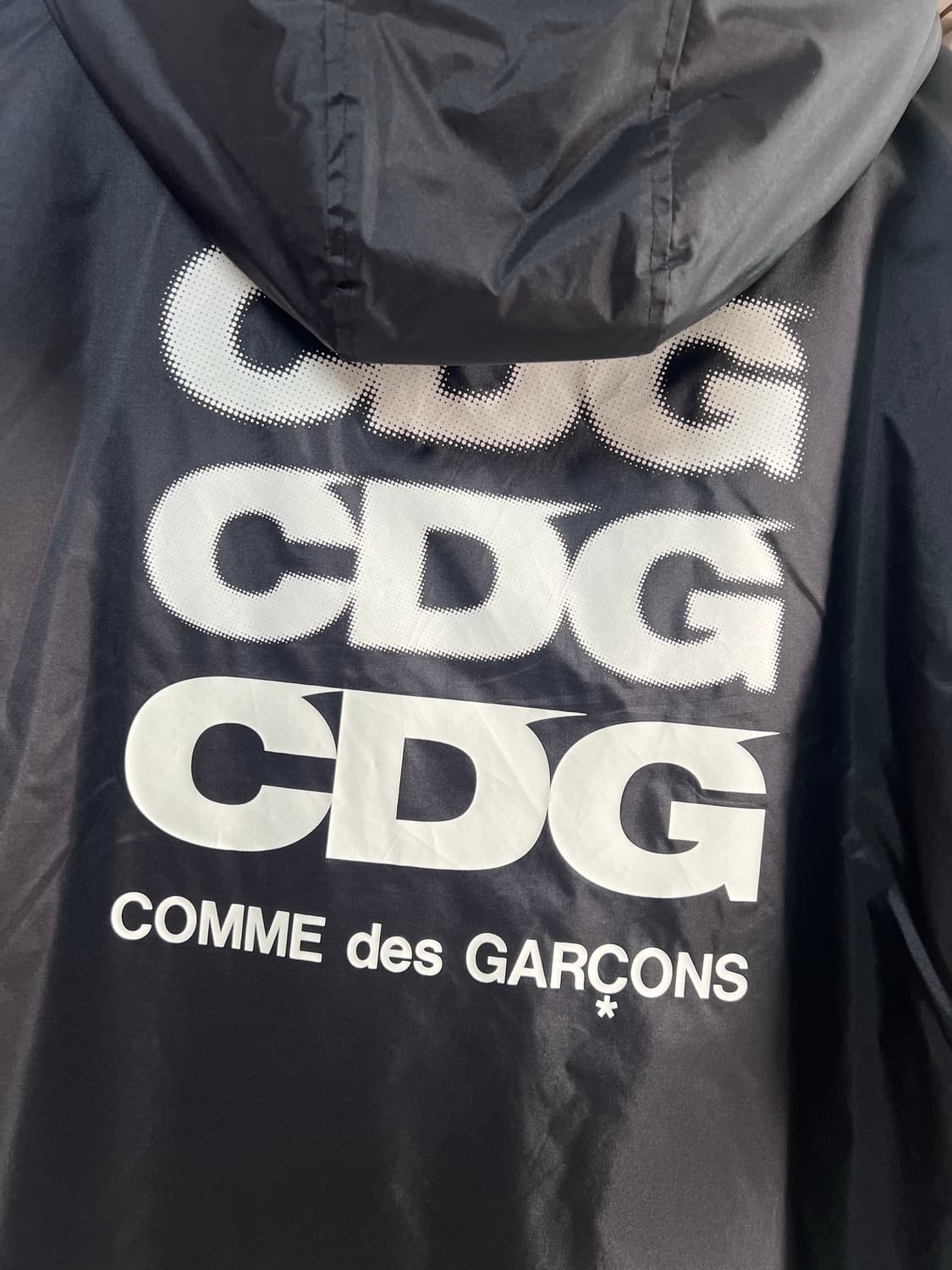 CDG 보아 후리스 돕바 롱코트 L 상품이미지2