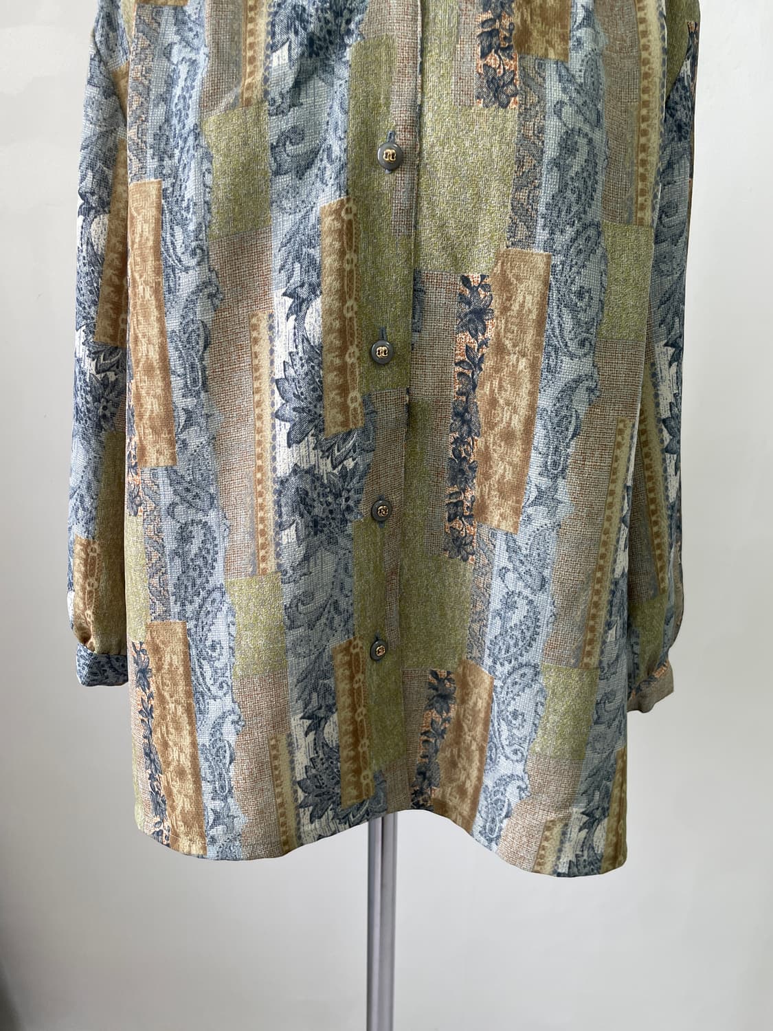 빈티지 에스닉 페이즐리 블라우스 상품이미지2