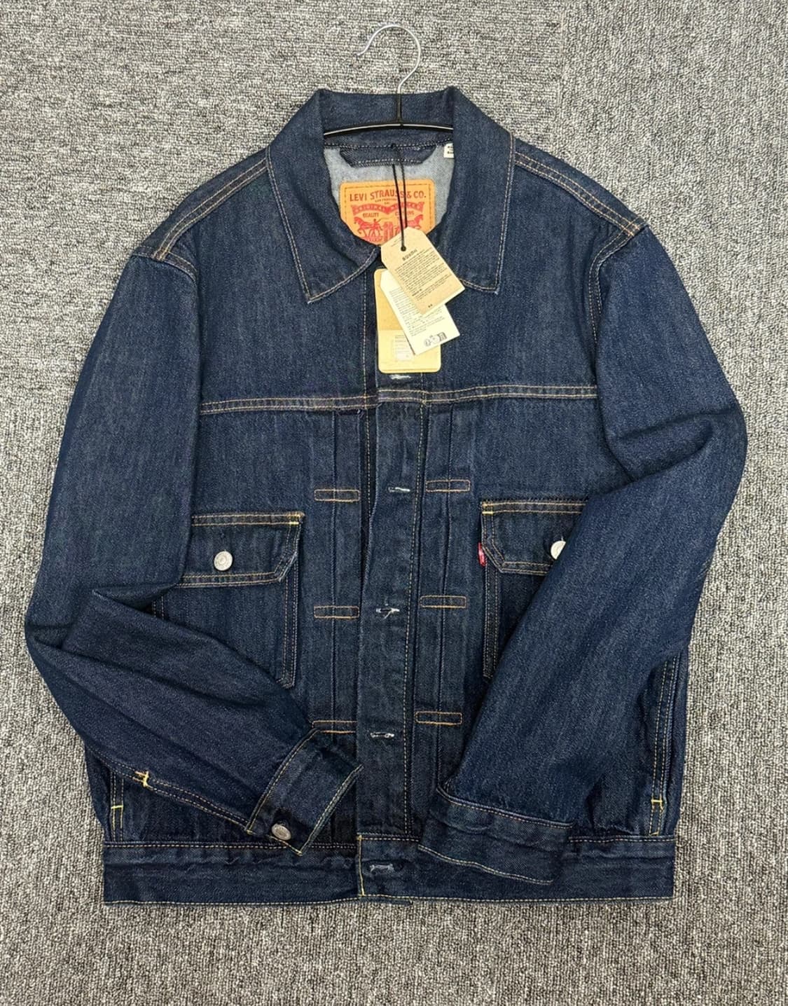 리바이스 타입2 트러커 자켓 S 새상품 상품이미지1