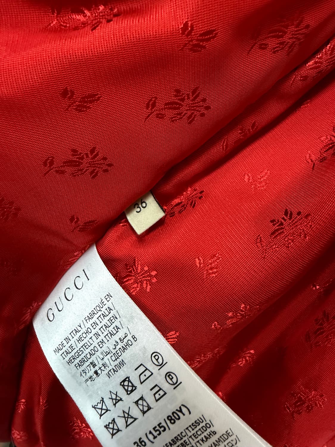 구찌 체크 트위드 패딩 (여성 오버핏)  상품이미지4