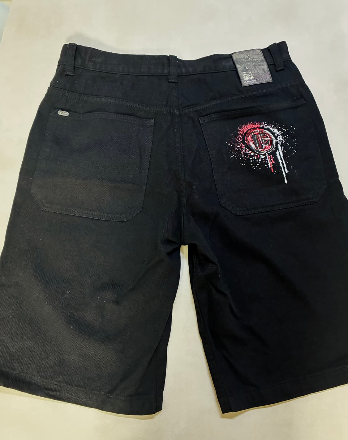 Pepe Jeans Y2K 그래피티 데님 버뮤다 팬츠 상품이미지4