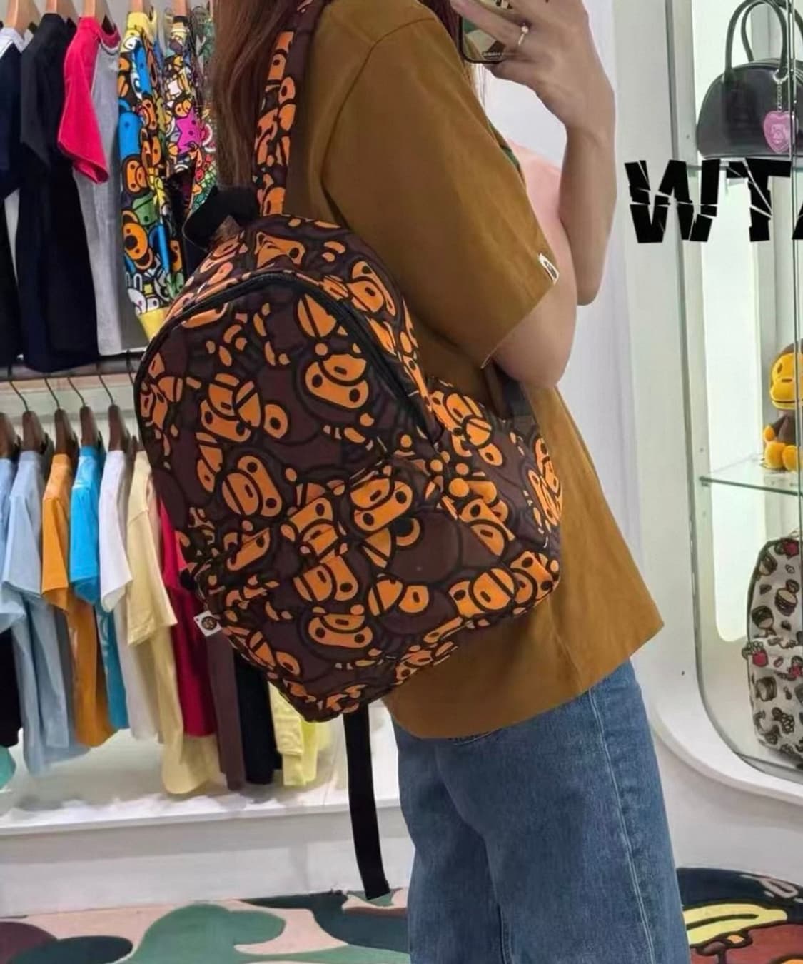 베이프 베이비 마일로 백팩 새상품 상품이미지1