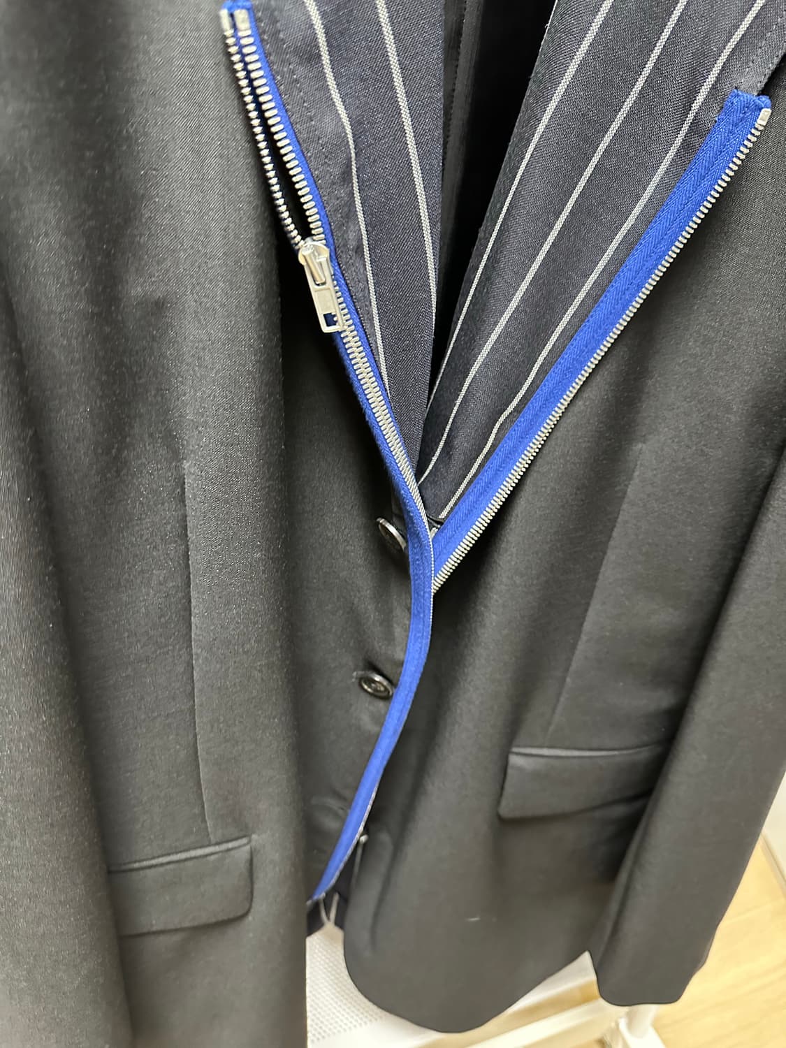 마르지엘라 집업 라펠 블레이저 스트라이프 46 상품이미지3