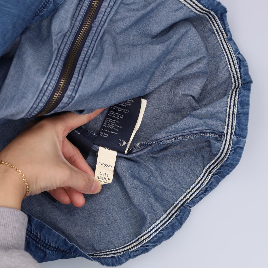 M 타미힐피거 여성 데님원피스 0313H1 상품이미지5