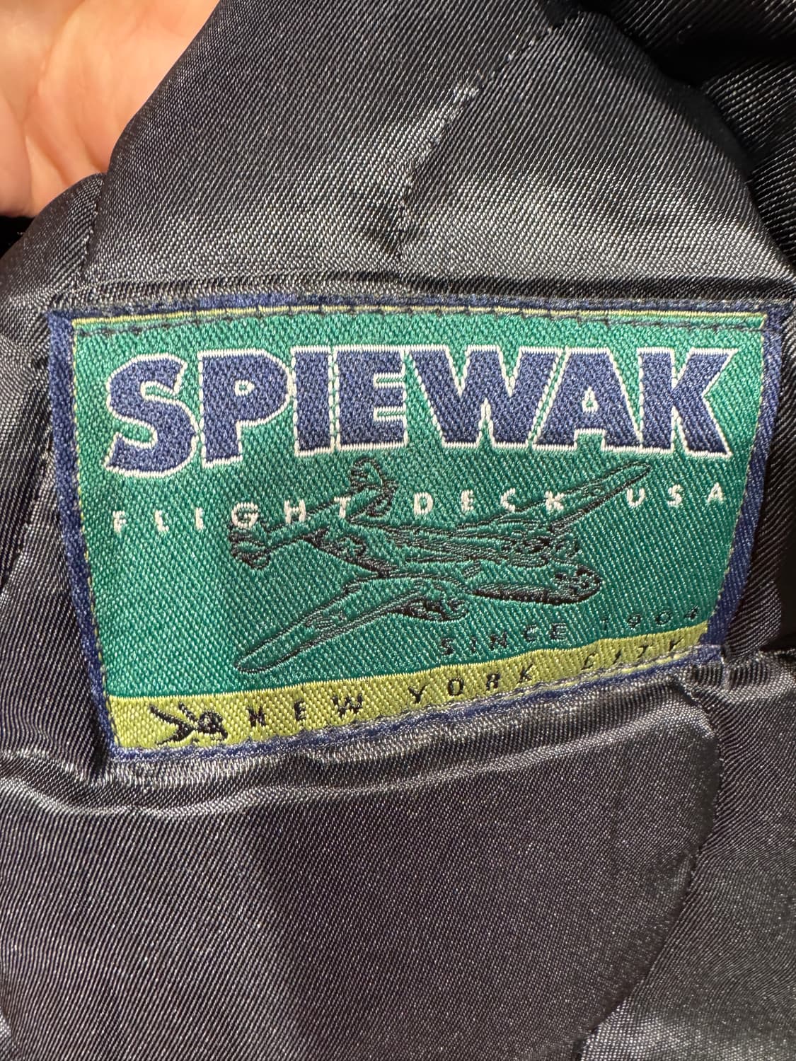 N-3B Spiewak black puffer jacket 상품이미지3