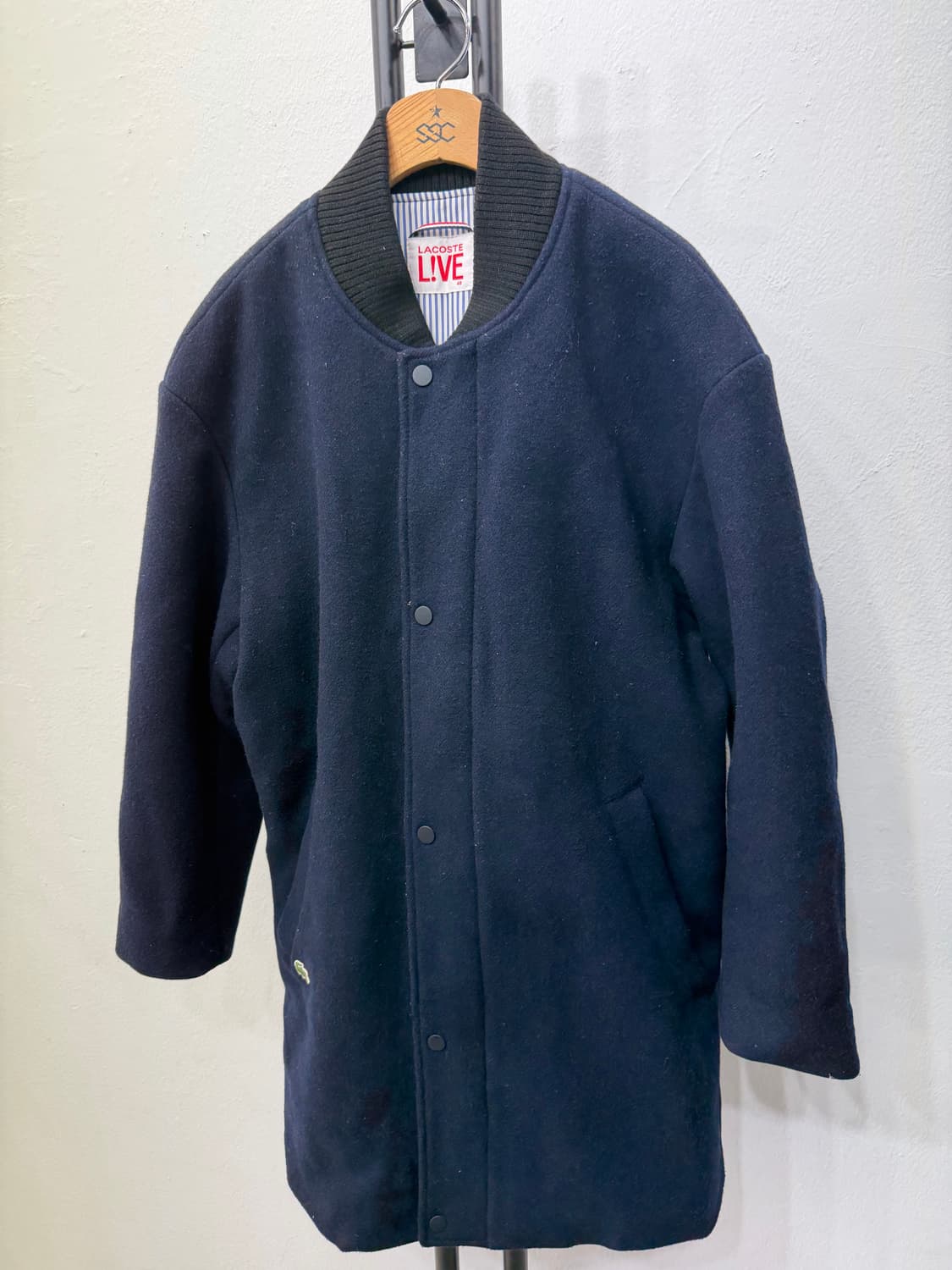 정품) 라코스테 라이브 남성 블루종 점퍼 코트 48 상품이미지3