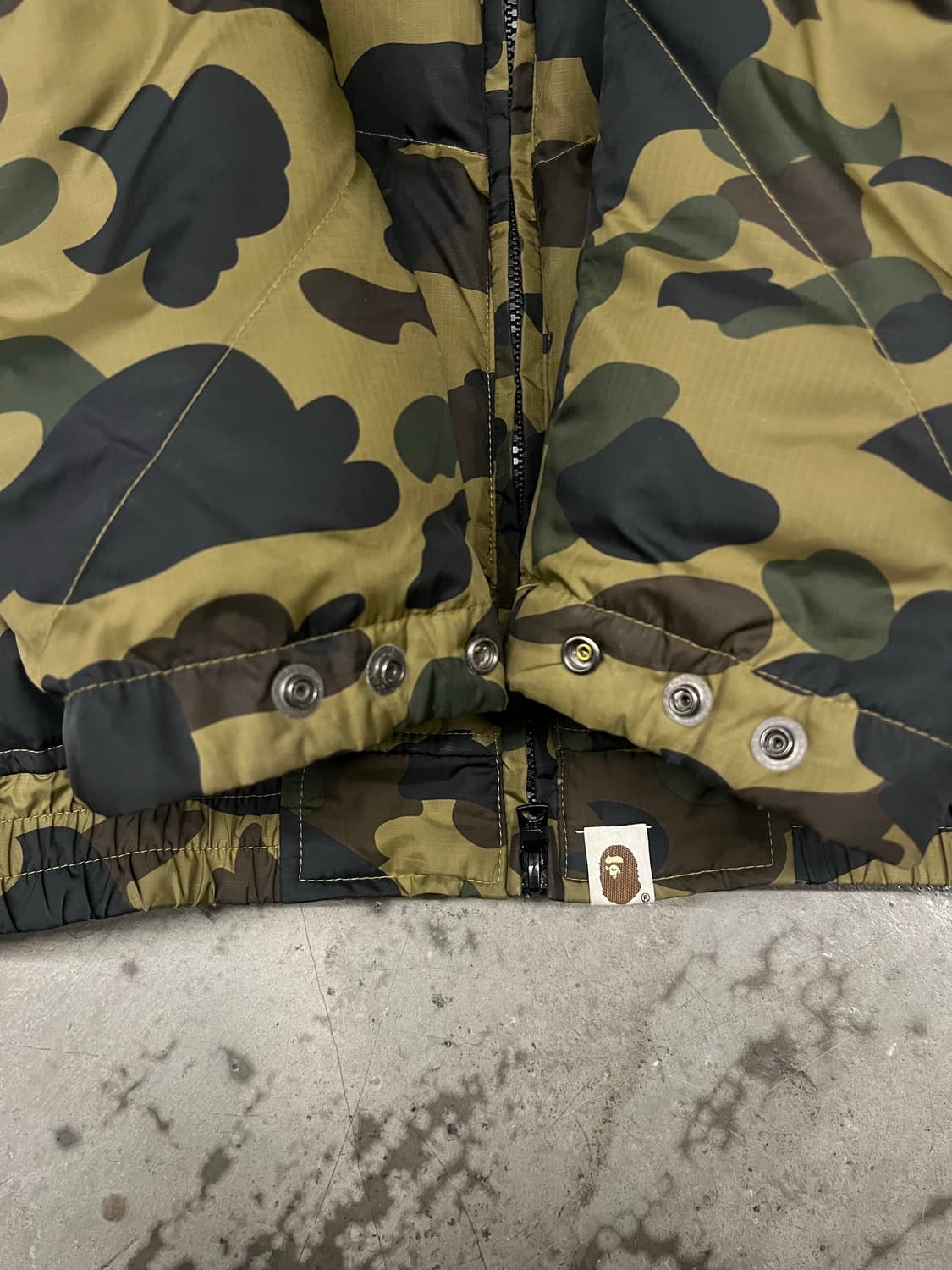 베이프 카모패딩 S  상품이미지6