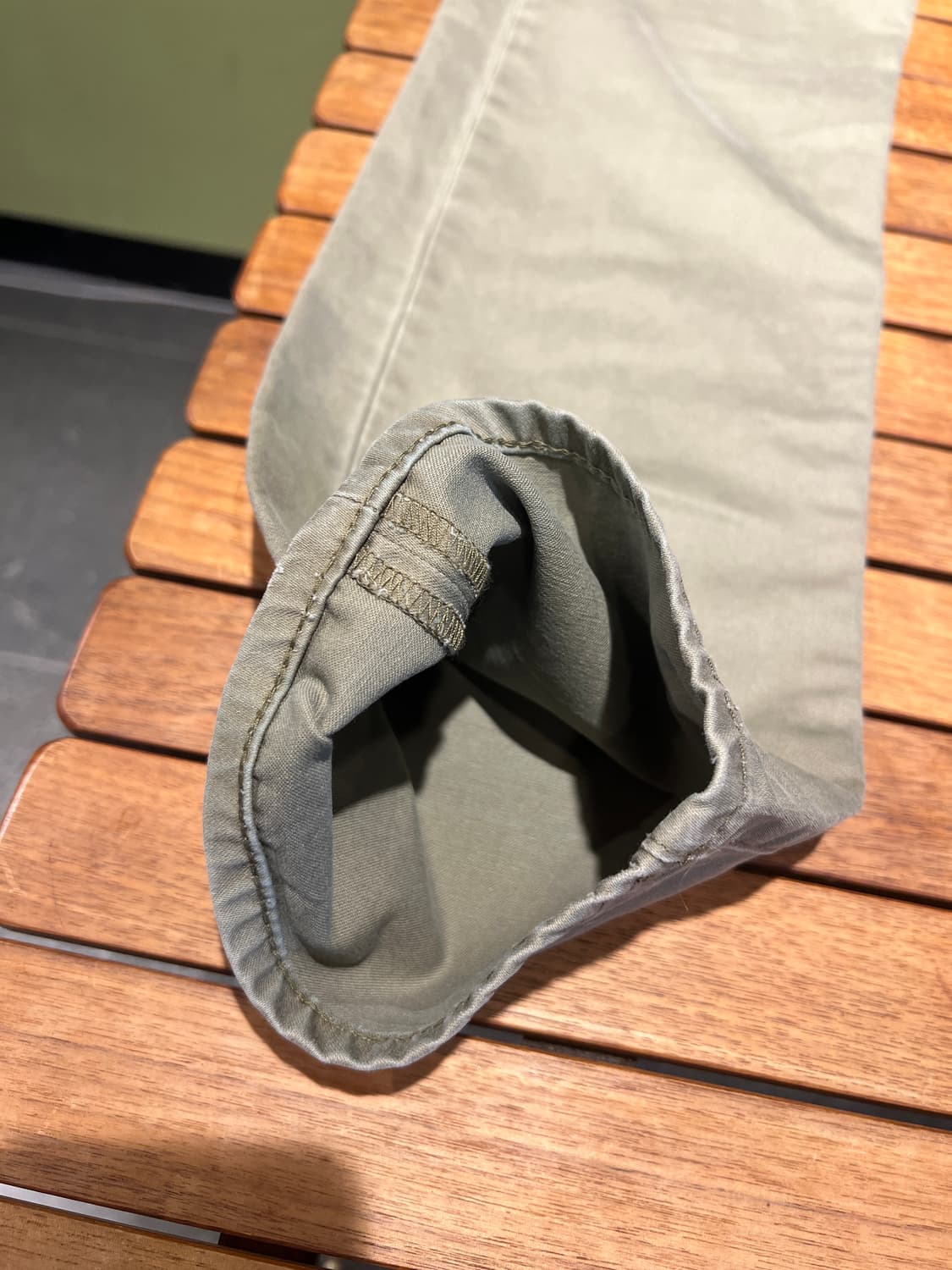 RRL 슬림핏 워싱 카키 치노 상품이미지3