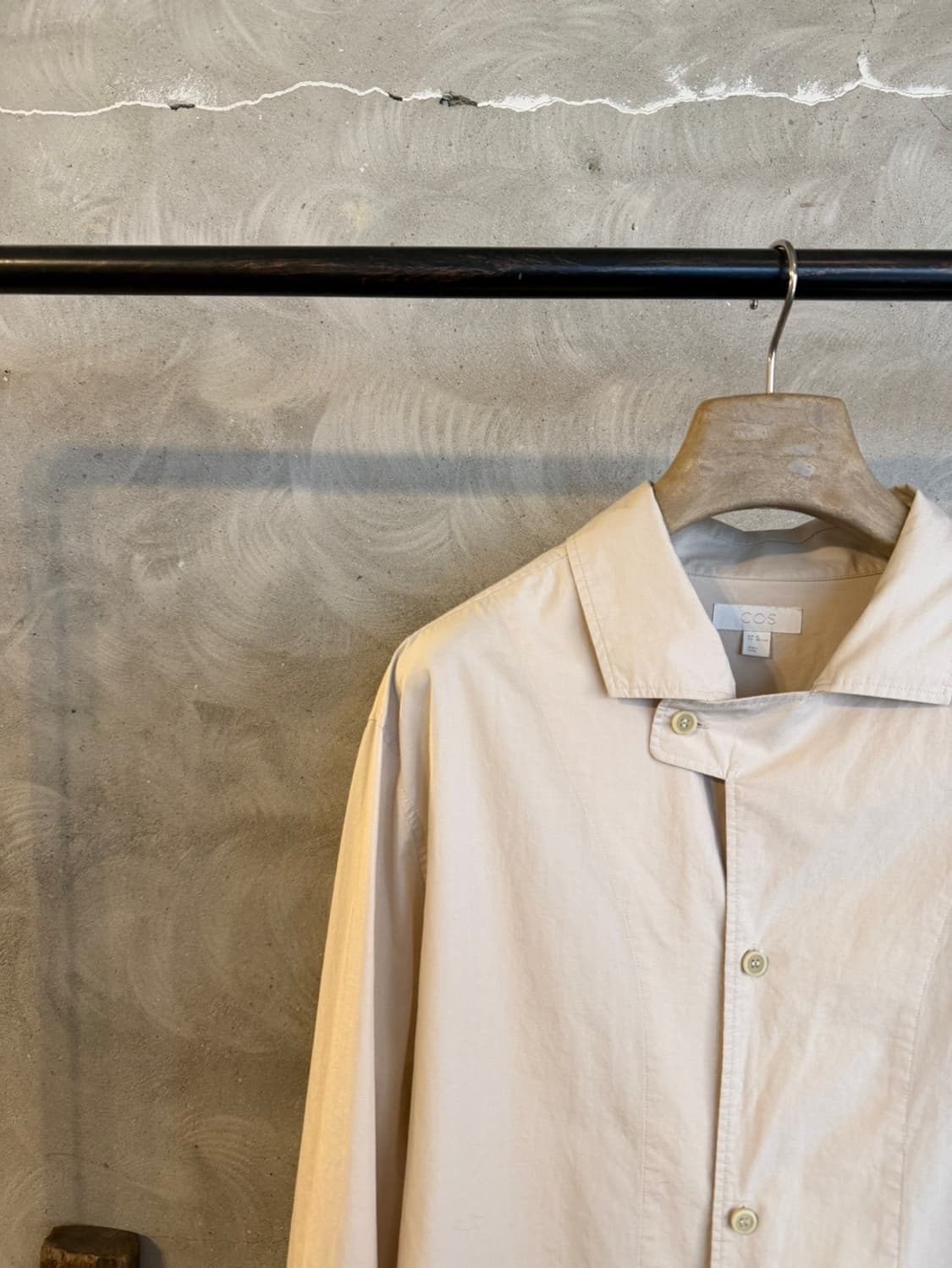 COS 코스 오픈칼라넥 셔츠 100 상품이미지5