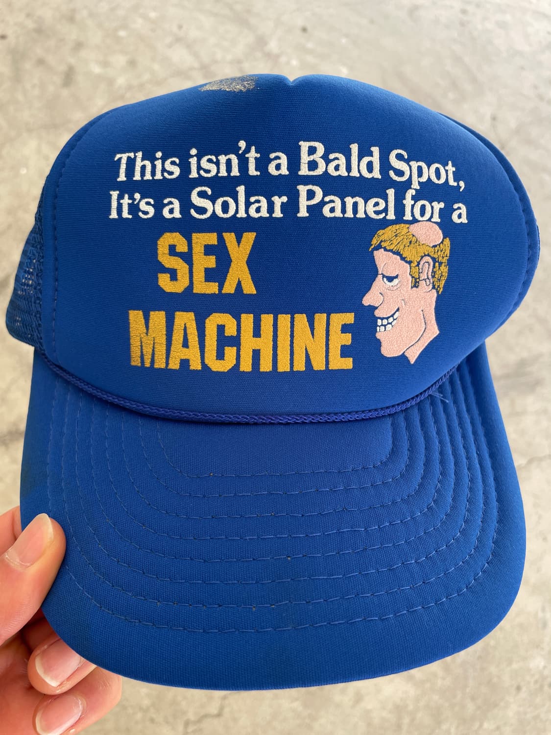 VTG S*x Machine Trucker Cap 상품이미지3