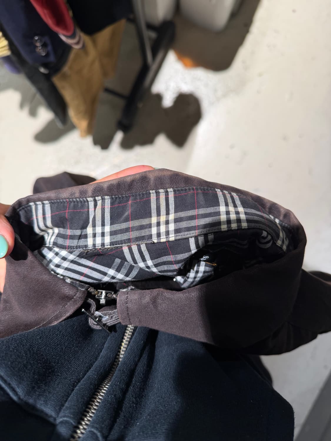 neck buckle zipper pocket jacket 상품이미지10