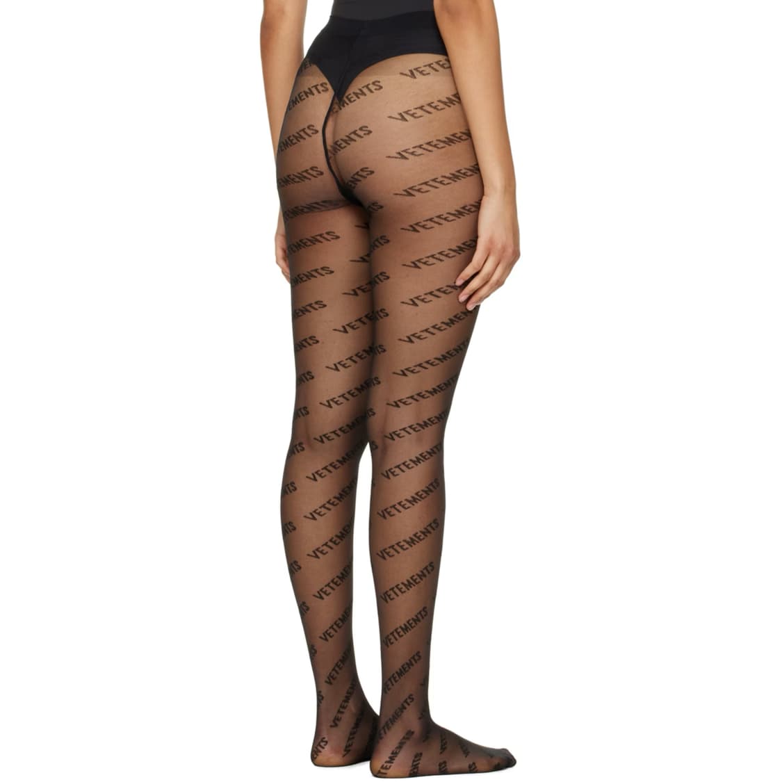 VETEMENTS 베트멍 블랙 스타킹 XS 새상품 상품이미지3