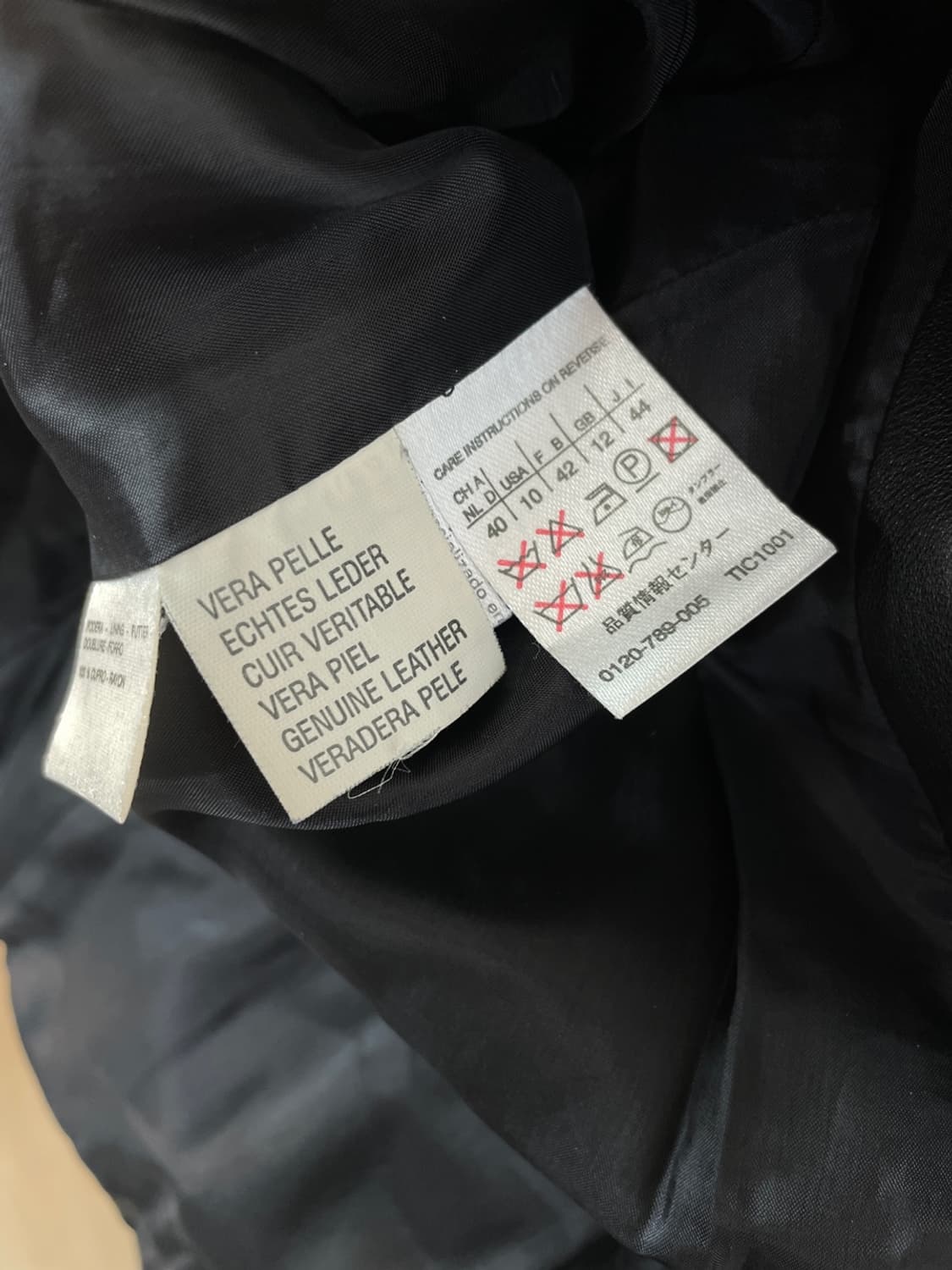 막스마라 위켄드 레더 싱글 블레이져 상품이미지10