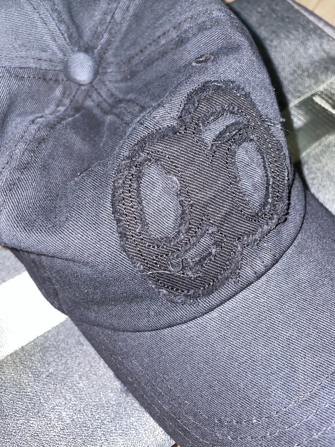 애즈온 패치 볼캡 블랙 상품이미지2