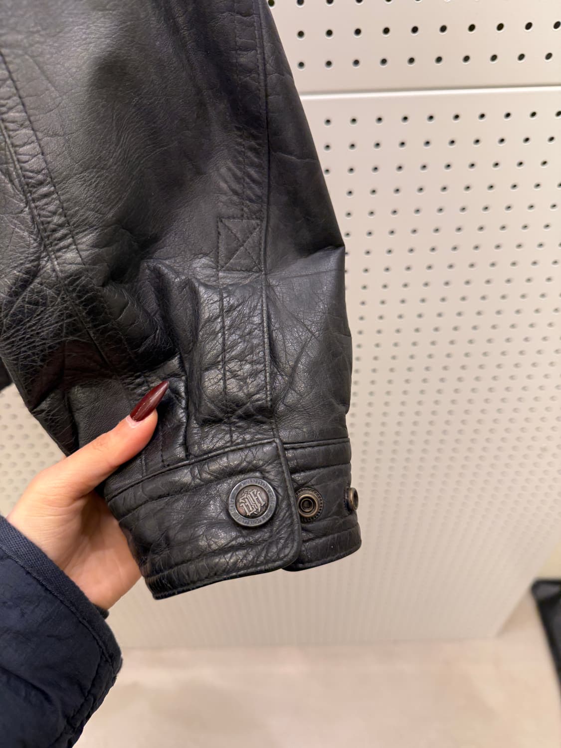 런던포그 빈티지 가죽 자켓 U1461 상품이미지4