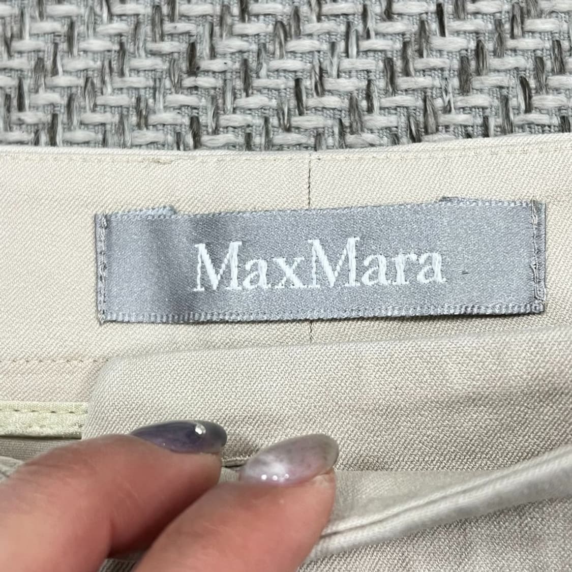 막스마라 미니멀 슬랙스 v0945  상품이미지6