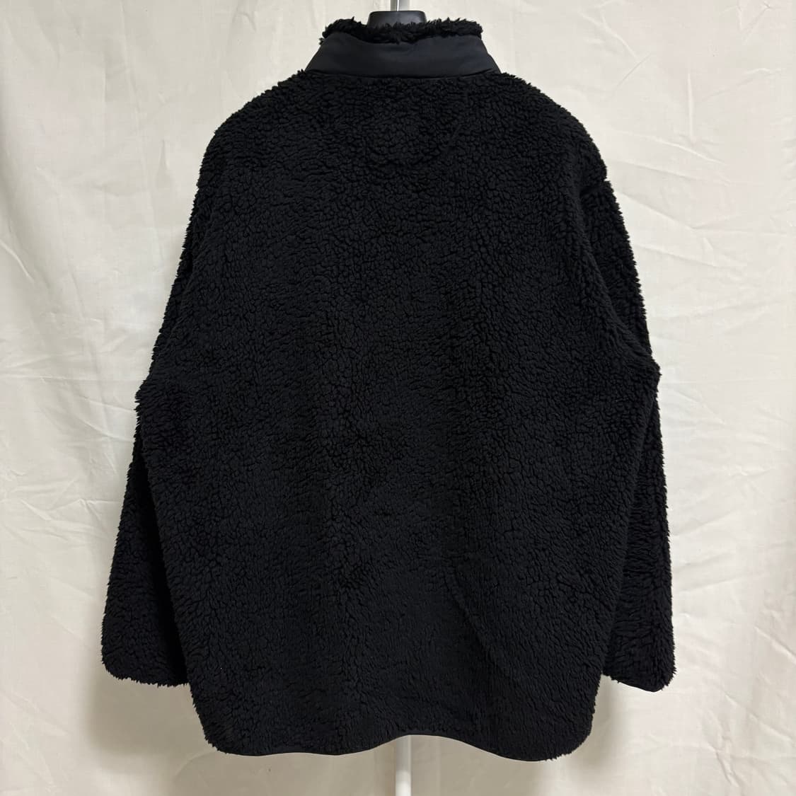 유니클로 X 화이트마운티니어링 후리스 스냅 풀오버 / 블랙, XL 상품이미지7