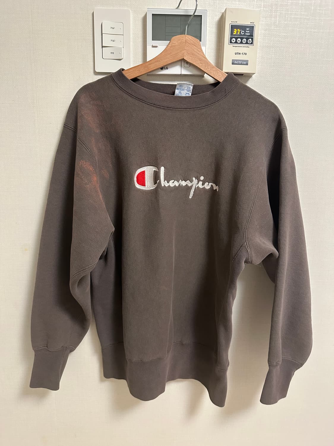 90s 빈티지 챔피온 리버스위브 스웻셔츠 상품이미지1